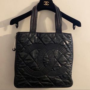 Chanel Shanghai leather expandable tote!